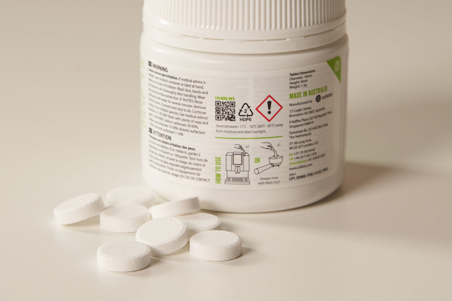 Espresso Machine cleaner tablets