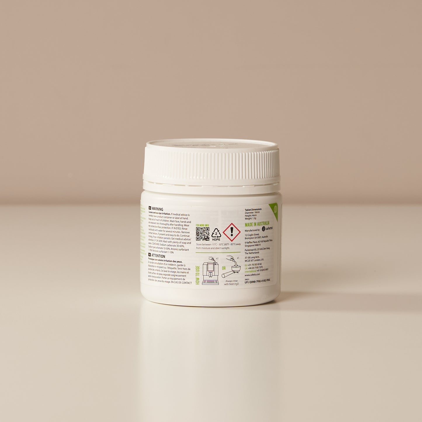 Espresso Machine cleaner tablets
