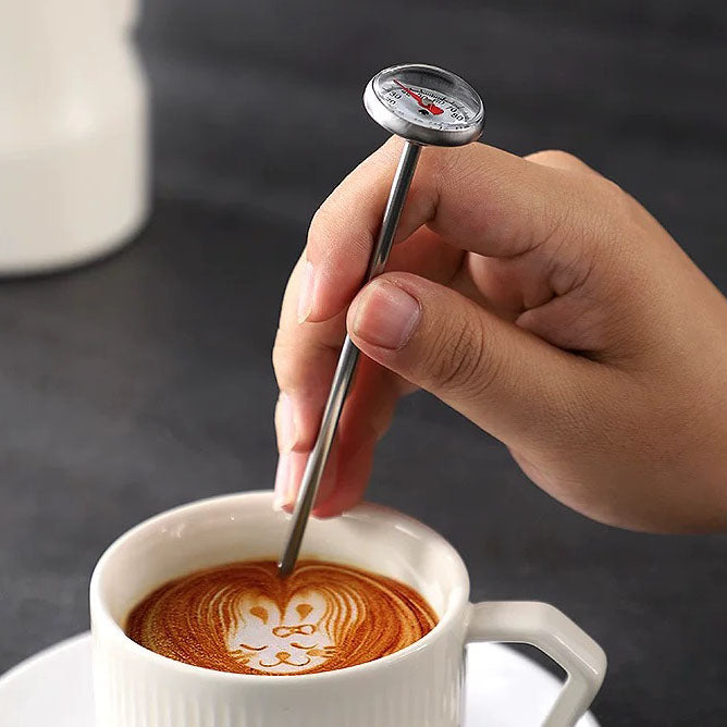 Analog Milk Frothing Thermometer